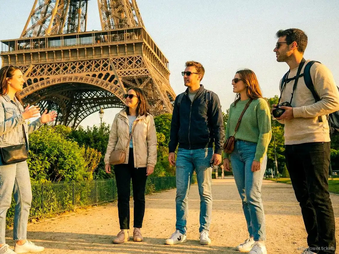 Cruzeiro no rio Sena a passar pela Torre Eiffel