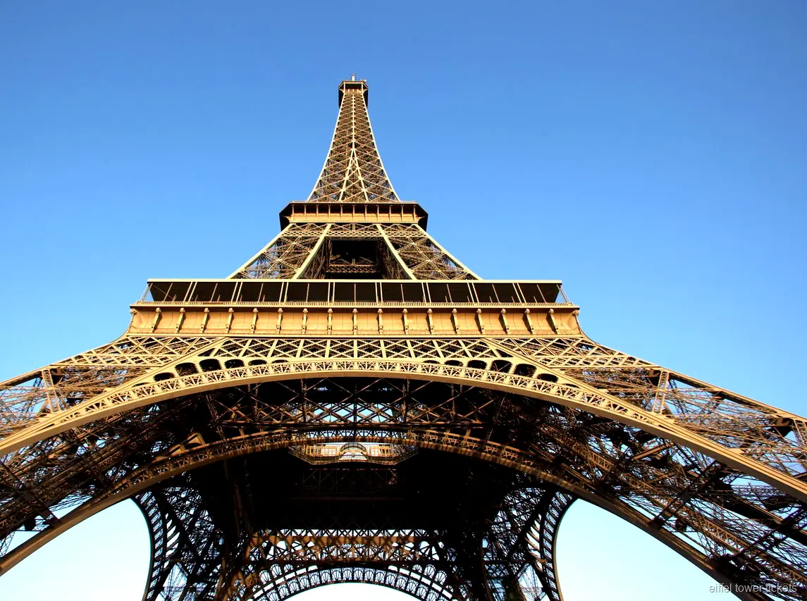 Udsigt over Paris fra 2. sal i Eiffeltårnet